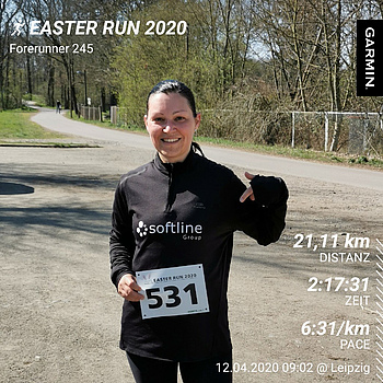 Softline Easter Run 2020 Anja